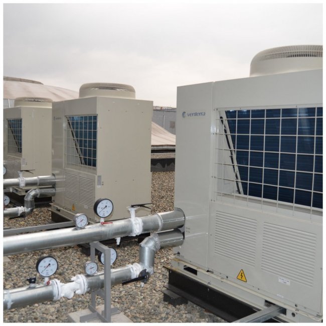 Установка полупромышленного кондиционера Установка полупромышленного кондиционера